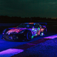 Illustration for article titled Brighten Your Afternoon With This Glorious, Glowing Corvette Thatll Race At Le Mans